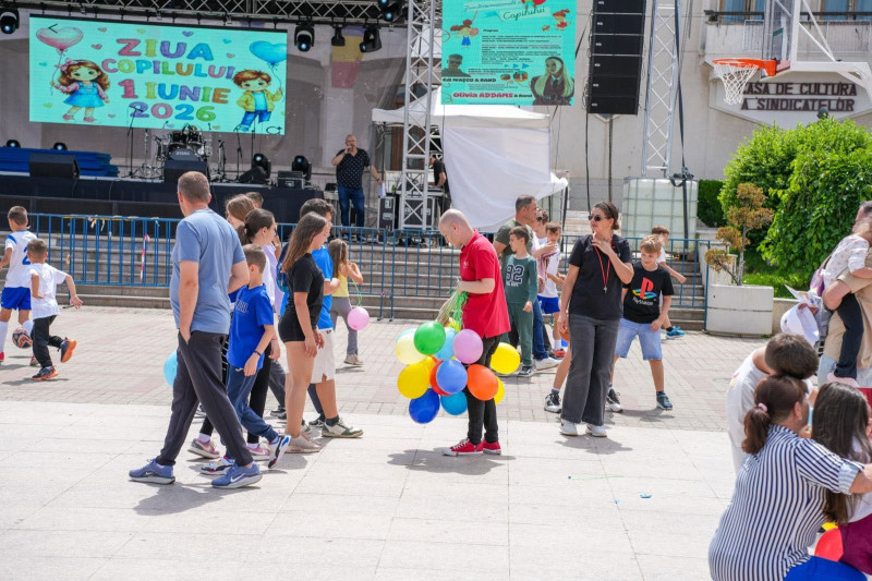 Ziua Internațională a Copilului a debutat în forță la Mioveni!