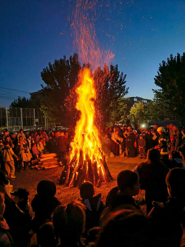 Focul lui Sumedru 2026 - Tradiția a prins viață la Mioveni