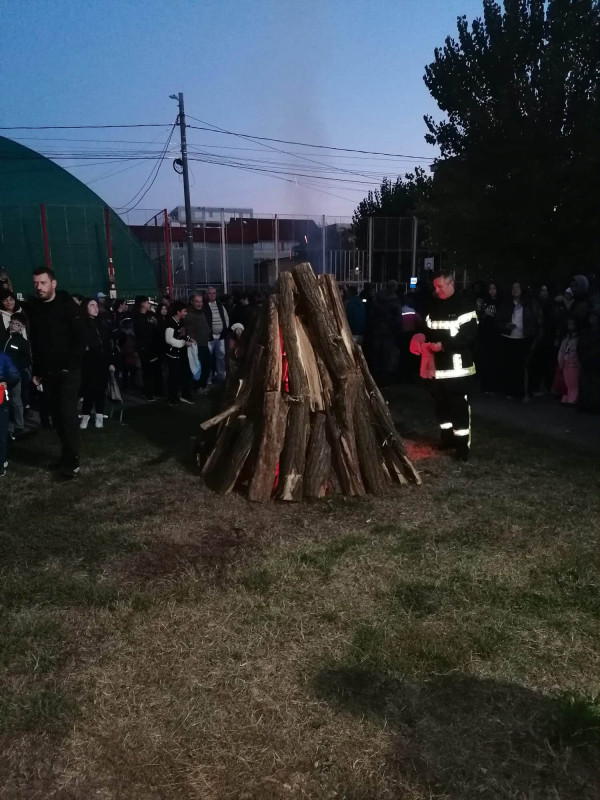 Focul lui Sumedru 2026 - Tradiția a prins viață la Mioveni