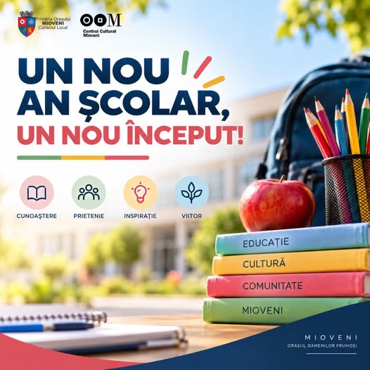 Uu nou an școlar, un nou început!